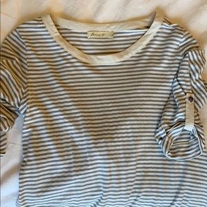 Super Flattering Stripped Boutique Tunic!